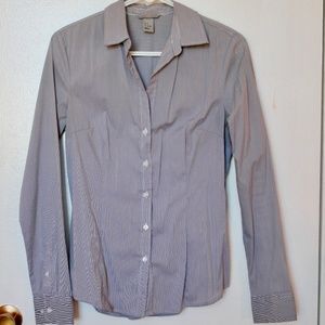 Striped Button Down Top